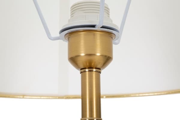 FURNLUX GOLVLAMPA WHITY GOLD 41CM