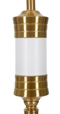 Miniatyrbild 2 av 6: FURNLUX GOLVLAMPA WHITY GOLD 41CM
