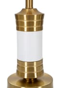 Miniatyrbild 2 av 6: FURNLUX BORDSLAMPA WHITY GOLD 31CM