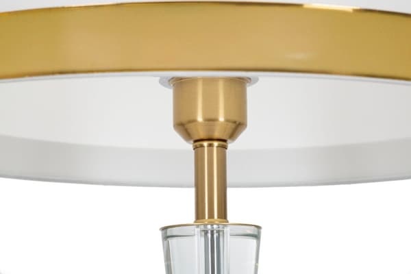 FURNLUX GULVLAMPE CRISTAL GOLD 40CM