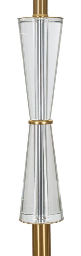 FURNLUX GULVLAMPE CRISTAL GOLD 40CM