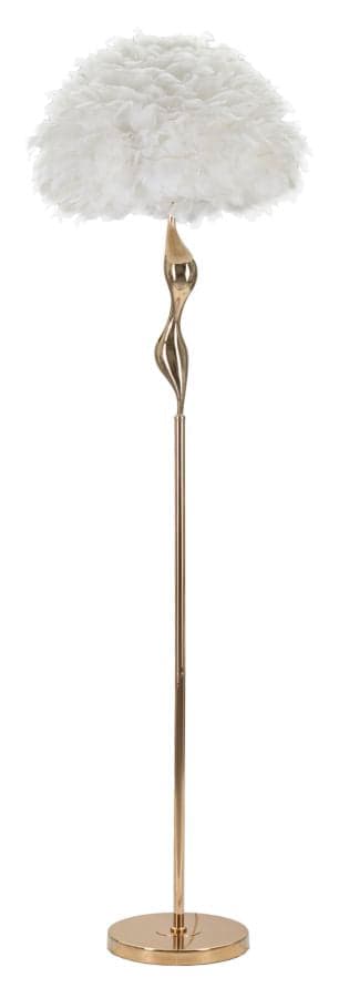 FURNLUX GOLVLAMPA SLIMMY GULD 50CM