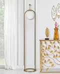 Miniatyrbild 5 av 6: FURNLUX GOLVLAMPA GLAMORÖS GULD 28CM