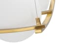 Miniatyrbild 6 av 8: FURNLUX TAKLAMPA JAPAN GULD 45CM