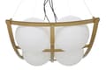 Miniatyrbild 2 av 8: FURNLUX TAKLAMPA JAPAN GULD 45CM