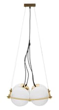 Miniatyrbild 1 av 8: FURNLUX TAKLAMPA JAPAN GULD 45CM