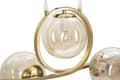 Miniatyrbillede 6 af 8: FURNLUX LOFTSLAMPE JAPAN GULD 100CM