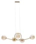 Miniatyrbillede 1 af 8: FURNLUX LOFTSLAMPE JAPAN GULD 100CM
