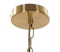 Miniatyrbillede 5 af 7: FURNLUX LOFTSLAMPE VIENNA GOLD 100CM