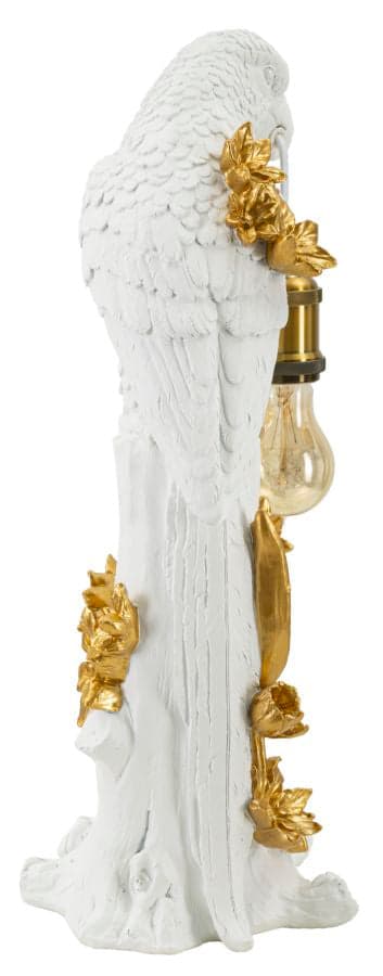 FURNLUX BORDSLAMPA PAPEGOJA GULD 20CM