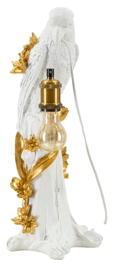 FURNLUX BORDSLAMPA PAPEGOJA GULD 20CM