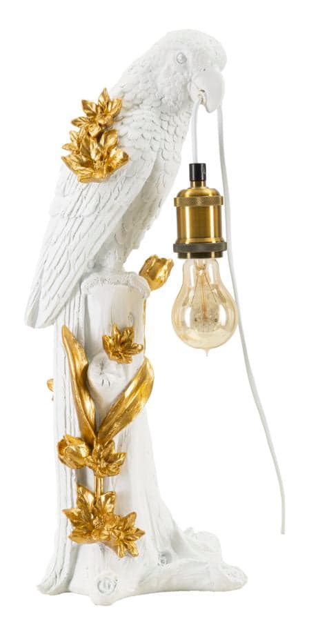 FURNLUX BORDSLAMPA PAPEGOJA GULD 20CM