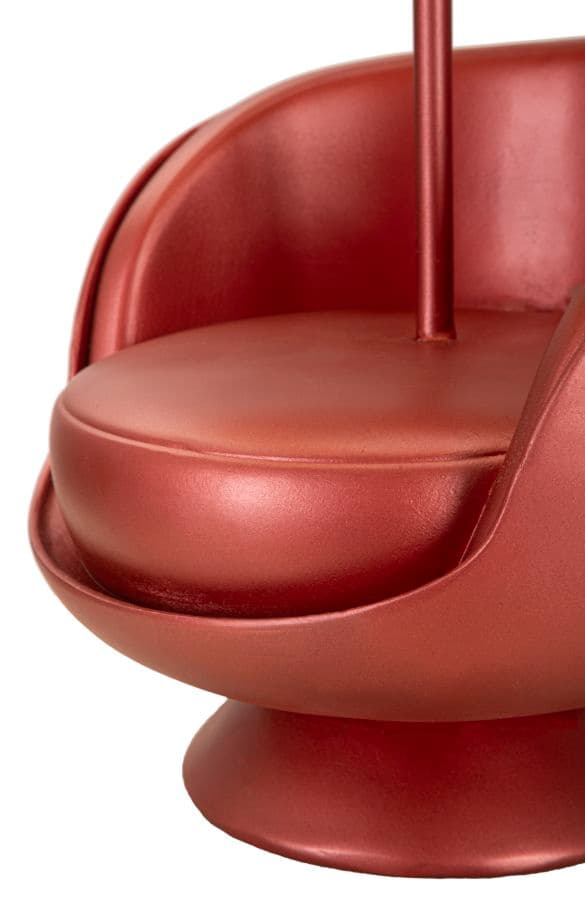 FURNLUX BORDLAMPE MIDCENTURY RØD 26CM