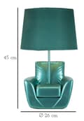 Miniatyrbild 6 av 6: FURNLUX BORDSLAMPA MIDCENTURY GRÖN 26CM