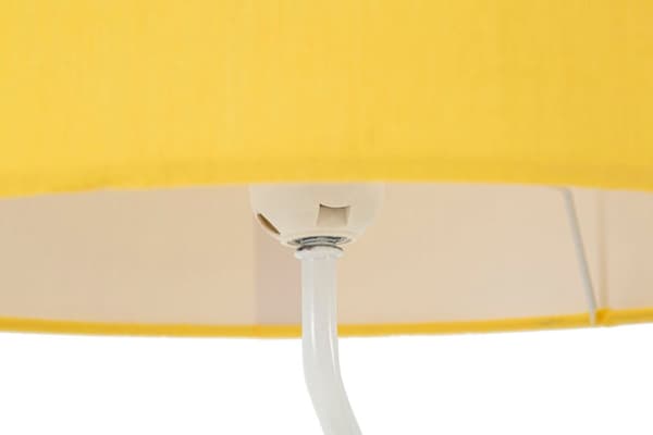 FURNLUX BORDSLAMPA FÄRGGLAD GUL 30CM