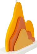 Miniatyrbild 2 av 7: FURNLUX BORDSLAMPA FÄRGGLAD GUL 30CM