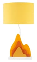 Miniatyrbild 1 av 7: FURNLUX BORDSLAMPA FÄRGGLAD GUL 30CM