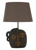 Miniatyrbild 1 av 6: FURNLUX BORDSLAMPA TRIBY BRUN 31CM