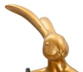 Miniatyrbild 2 av 7: FURNLUX BORDSLAMPA KANIN GULD 26CM