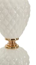 Miniatyrbild 3 av 6: FURNLUX BORDSLAMPA TORY VIT 30CM
