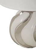 Miniatyrbild 2 av 6: FURNLUX BORDSLAMPA SKINANDE VIT 30CM