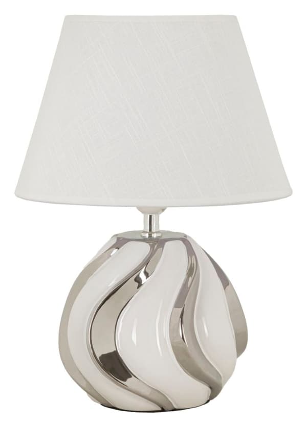 FURNLUX BORDSLAMPA SKINANDE VIT 30CM