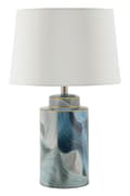 Miniatyrbild 1 av 6: FURNLUX BORDSLAMPA ELEGANT VIT 40CM