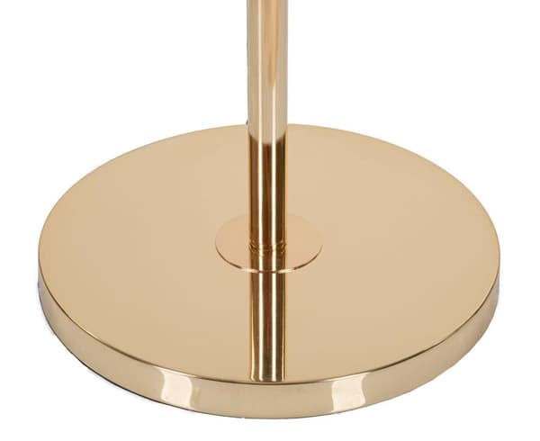 FURNLUX GOLVLAMPA FJÄDER VIT 43CM