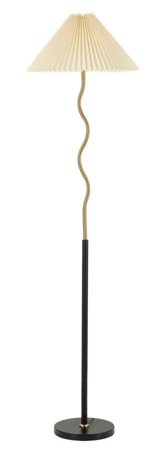 FURNLUX GOLVLAMPA CLOSY SVART 46CM