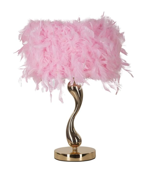 FURNLUX BORDSLAMPA VAGN ROSA 25CM