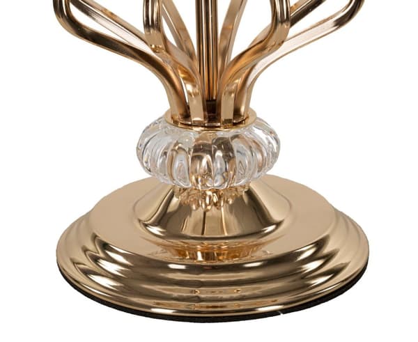 FURNLUX BORDSLAMPA TARTY GOLD 25CM