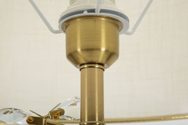 FURNLUX GOLVLAMPA VERSAILLES VIT 38CM
