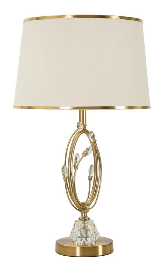 FURNLUX BORDSLAMPA VERSAILLES VIT 36CM