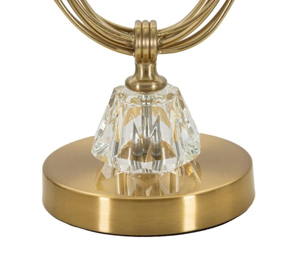 FURNLUX BORDSLAMPA VERSAILLES VIT 36CM
