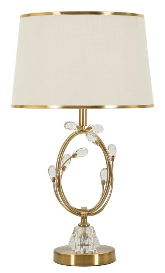 FURNLUX BORDSLAMPA VERSAILLES VIT 36CM