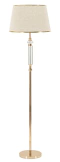 Miniatyrbild 1 av 6: FURNLUX GOLVLAMPA PRAGUE GOLD 45CM