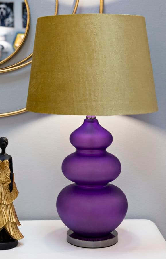 FURNLUX BORDSLAMPA MILVA ROSA 40CM