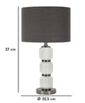 Miniatyrbild 6 av 6: FURNLUX BORDSLAMPA LJUSVIT 33CM