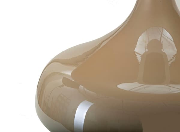 FURNLUX BORDSLAMPA PERLY BEIGE 35CM