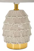 Miniatyrbild 2 av 6: FURNLUX BORDSLAMPA PINY BEIGE 15CM