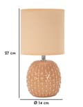 Miniatyrbild 6 av 6: FURNLUX BORDSLAMPA PONTUS ROSA 14CM