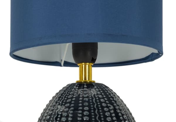 FURNLUX BORDSLAMPA FLAVI BLÅ 15CM