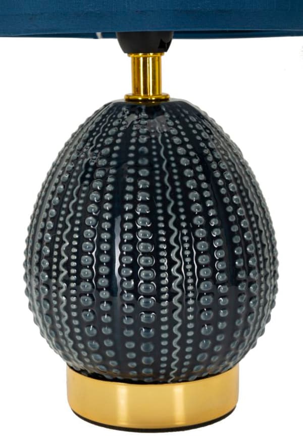 FURNLUX BORDSLAMPA FLAVI BLÅ 15CM
