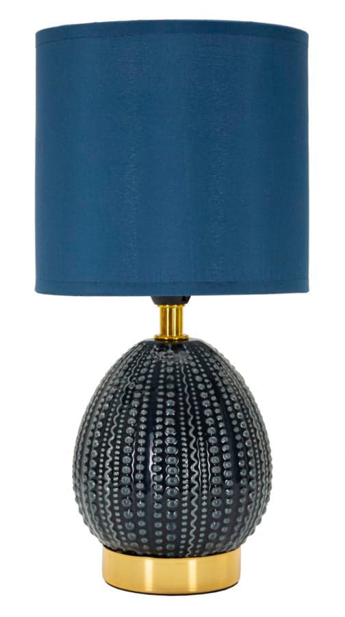FURNLUX BORDSLAMPA FLAVI BLÅ 15CM