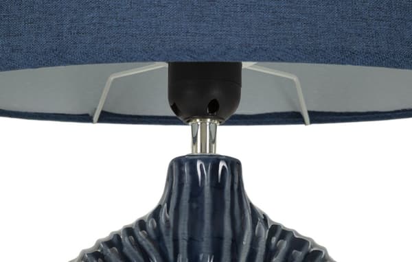 FURNLUX BORDSLAMPA SETA BLÅ 29CM