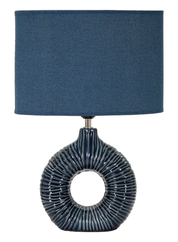 FURNLUX BORDSLAMPA SETA BLÅ 29CM