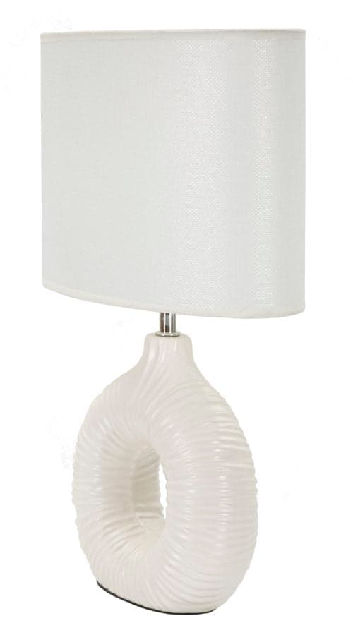 FURNLUX BORDSLAMPA SETA VIT 29CM