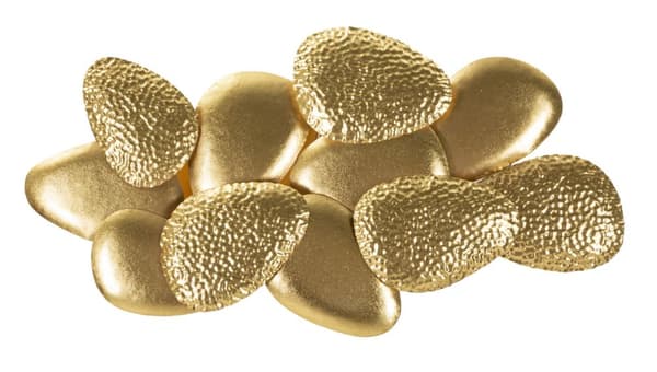 FURNLUX VÄGGLAMPA SKAL GULD 60CM