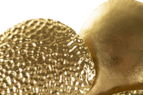 FURNLUX VÄGGLAMPA SKAL GULD 44CM