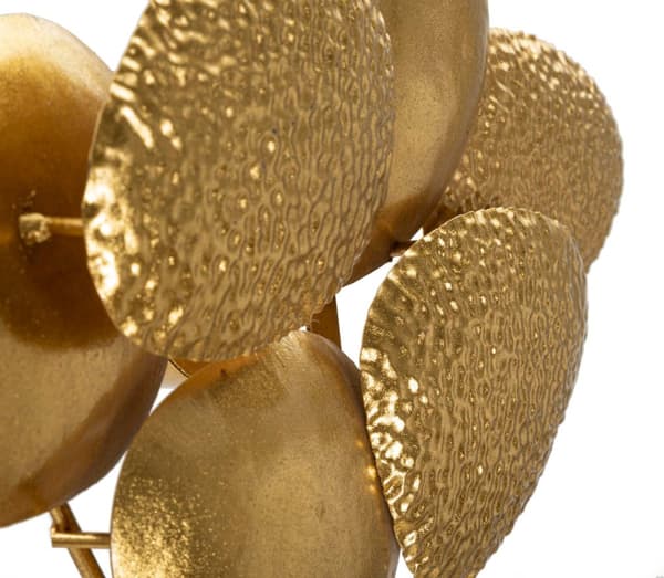 FURNLUX VÄGGLAMPA SKAL GULD 44CM